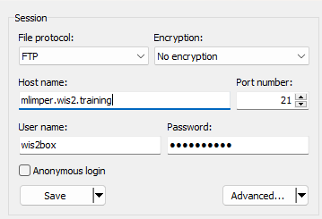 winscp-ftp-connection